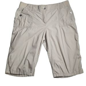 Chico's Beige Capri Pants Size Large